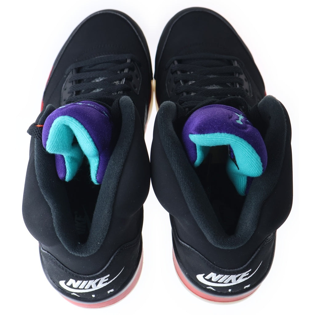 NIKE(ナイキ) Air Jordan 5 Retro Top3 エアジョーダン5 レトロ トップ3 ハイカットスニーカー ブラック US9/27cm CZ1786‐001