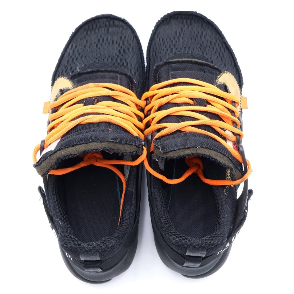 NIKE(ナイキ) ×OFF-WHITE AIR PRESTO AA3830-002 オフホワイト エアプレスト ローカットスニーカー ブラック US9/27.0cm