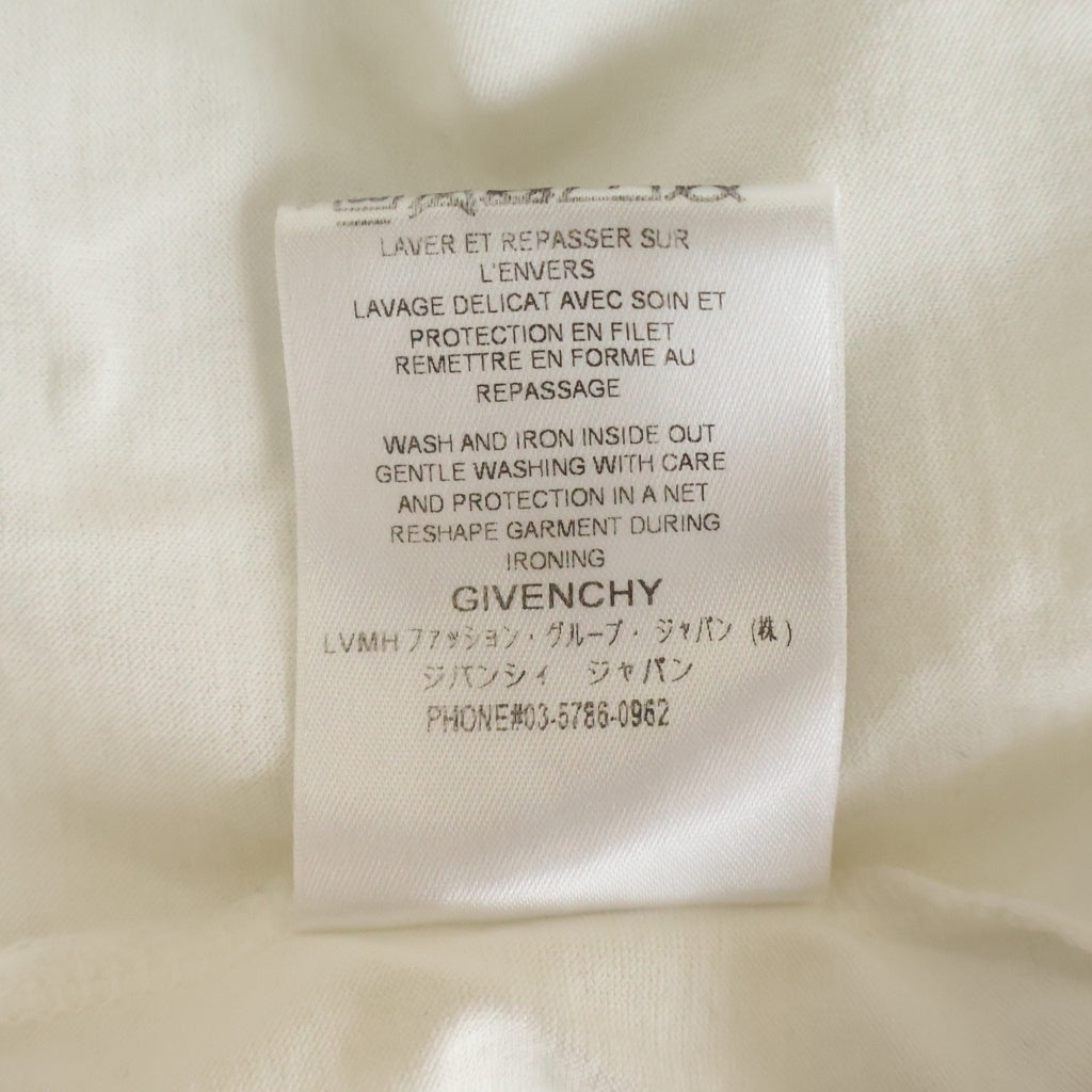 GIVENCHY(ジバンシィ) 20SS グラデーションロゴ 半袖Tシャツ ホワイト BM70UY3002