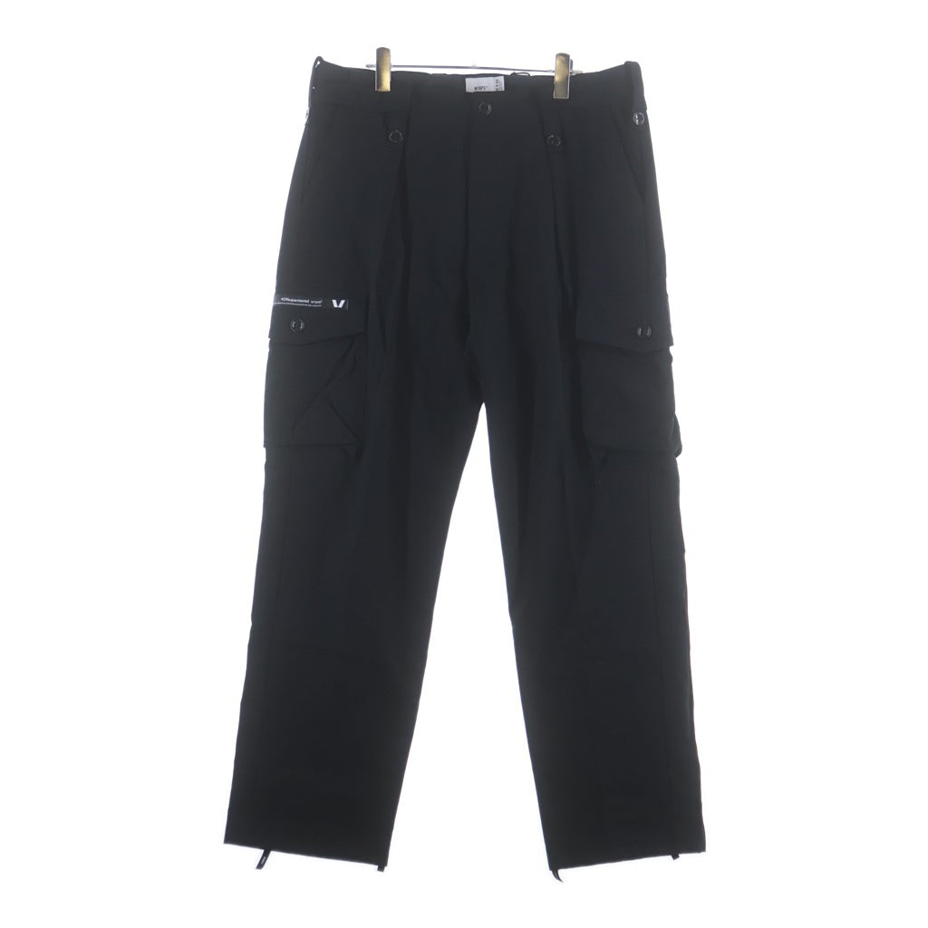 WTAPS(ダブルタップス) 23AW EX47 COLLECTION? コットン カーゴパンツ ブラック 232WVDT-PTM06