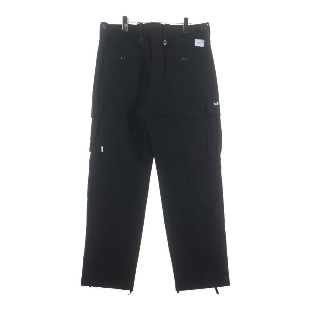 WTAPS(ダブルタップス) 23AW EX47 COLLECTION? コットン カーゴパンツ ブラック 232WVDT-PTM06