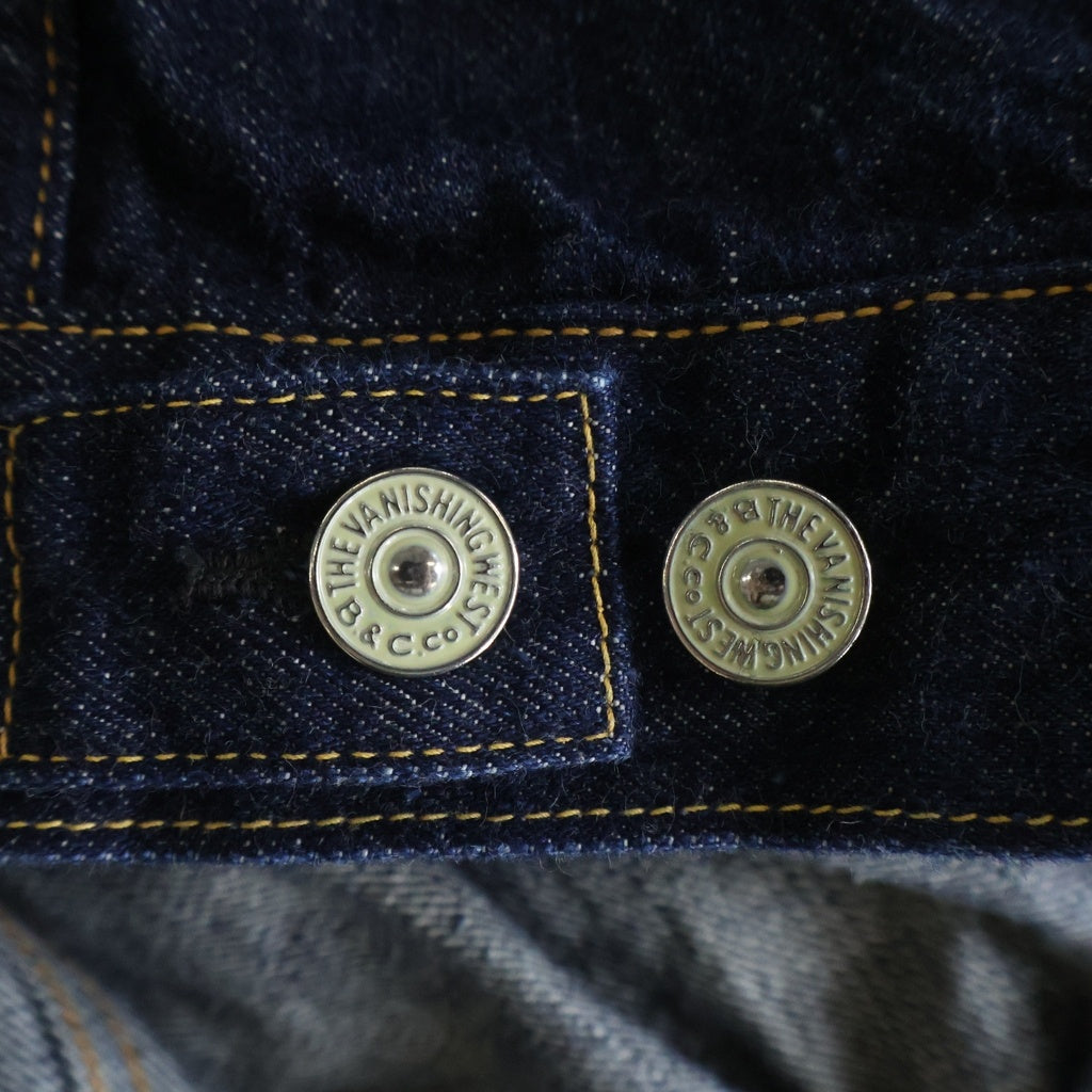 FREE WHEELERS POWER WEAR(フリーホイーラーズ) THE VANISHING WEST ザバニッシングウエスト Lot507XX 1951 2nd TYPE デニムジャケット インディゴ