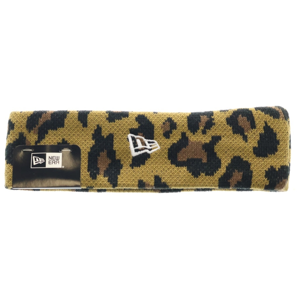 SUPREME(シュプリーム) 18AW ×NEW ERA Big Logo Headband ニューエラ ヘッドバンド ヘアバンド レオパード ブラウン