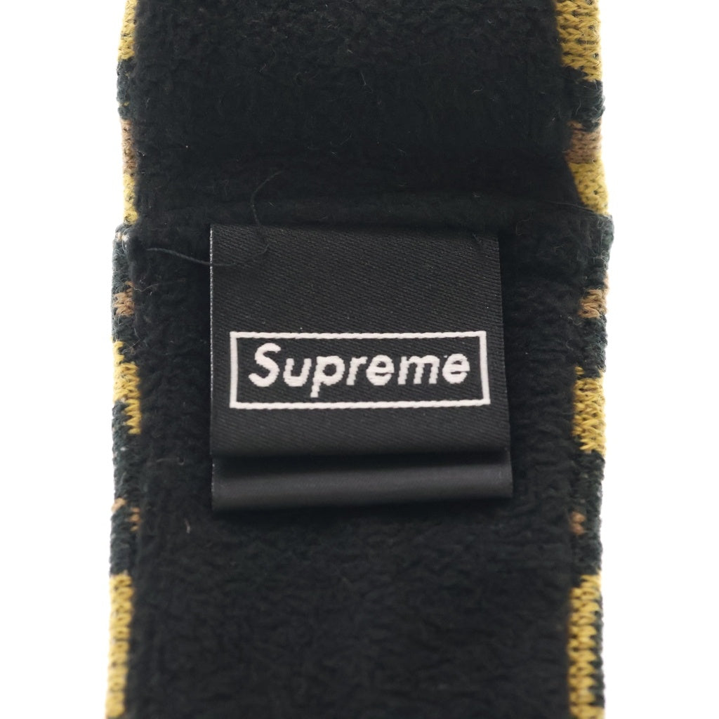 SUPREME(シュプリーム) 18AW ×NEW ERA Big Logo Headband ニューエラ ヘッドバンド ヘアバンド レオパード ブラウン