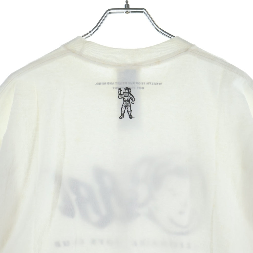 BILLIONAIRE BOYS CLUB(ビリオネアボーイズクラブ) 00s フロントロゴプリント 初期タグ デッドストック 半袖Tシャツ ホワイト