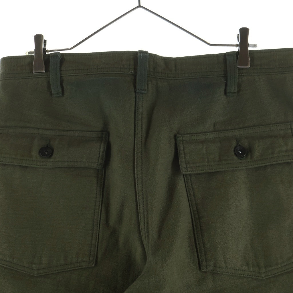 SAMURAI JEANS(サムライジーンズ) SJ52BP ヘビィーバックサテンベイカーパンツ オリーブ