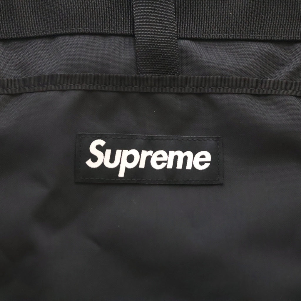 SUPREME(シュプリーム) 22AW Large Haul Tote ラージトートバッグ カバン ブラック