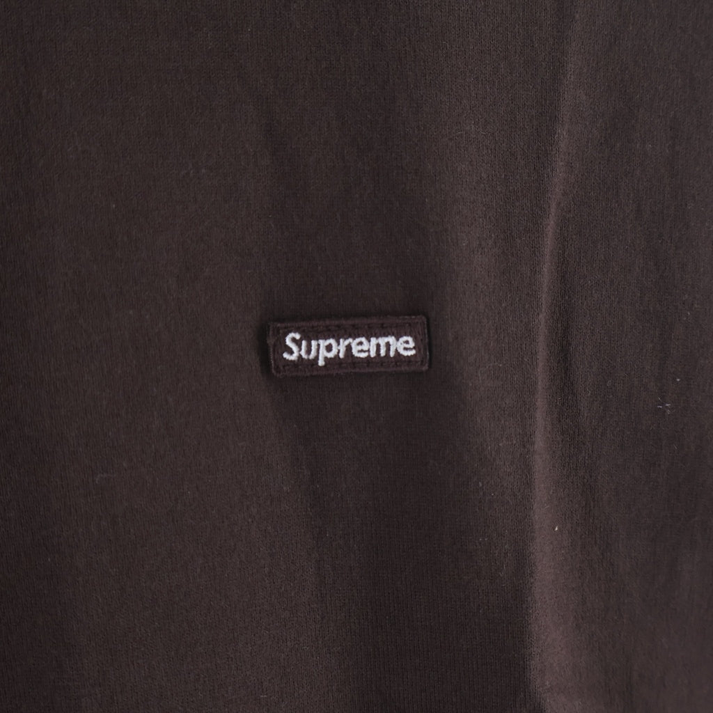 SUPREME(シュプリーム) Small Box L/S Tee スモールボックス 長袖Tシャツ ダークブラウン