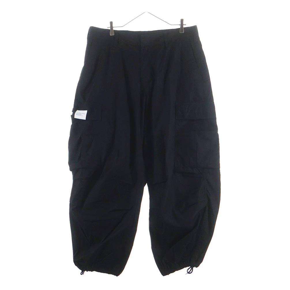 NEIGHBORHOOD(ネイバーフッド) 23AW WIDE CARGO PANTS ワイドカーゴパンツ ブラック 232YTNH-PTM02