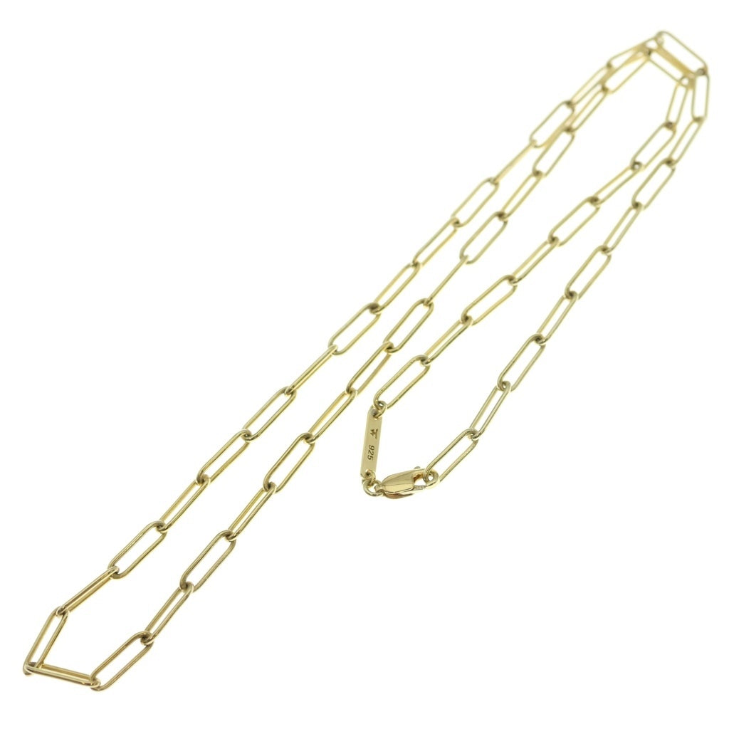 TOMWOOD(トムウッド) BOX CHAIN ボックス チェーン ネックレス SV925 ゴールド
