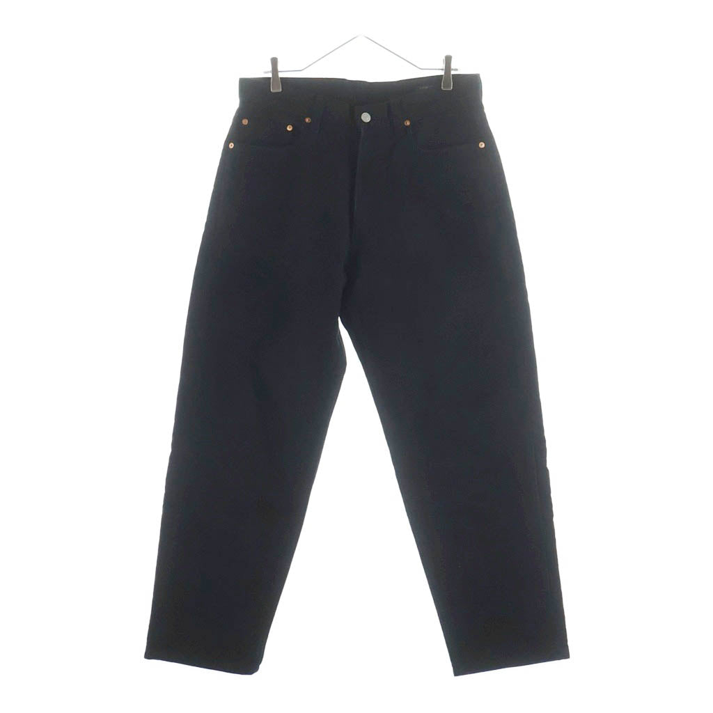 COMOLI(コモリ) 23AW モールスキン 5P ストレートパンツ ブラック Y03-03018