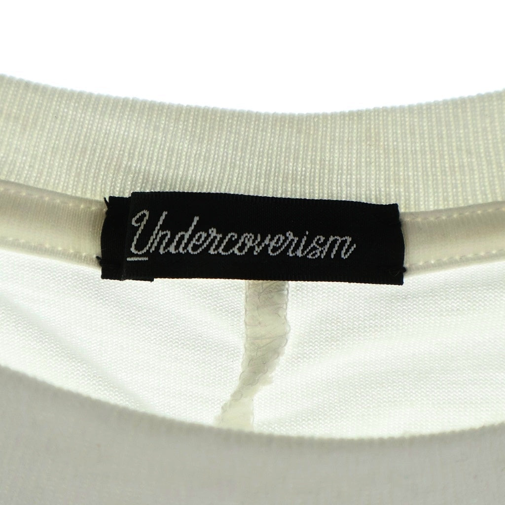 UNDERCOVER(アンダーカバー) ポケットクルーネック 長袖Tシャツ ロンT ホワイト U12A4811