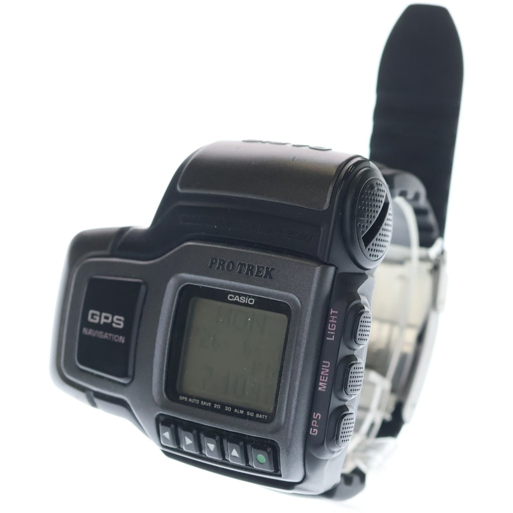 CASIO(カシオ) VINTAGE PROTREK PRT-1 ヴィンテージ GPSナビゲーション プロトレック ウォッチ 時計 ブラック