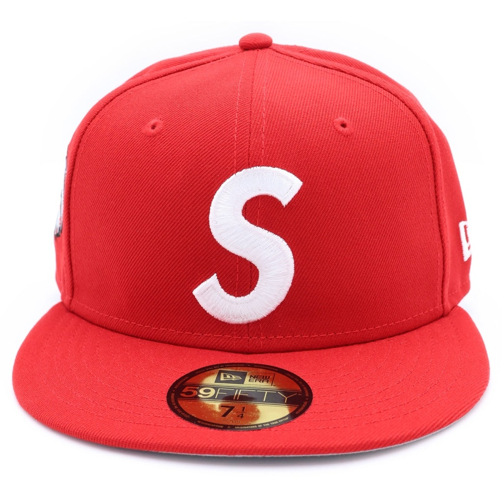 SUPREME(シュプリーム) 24AW Screw Ball S Logo 59FIFTY ベースボールキャップ 帽子 レッド