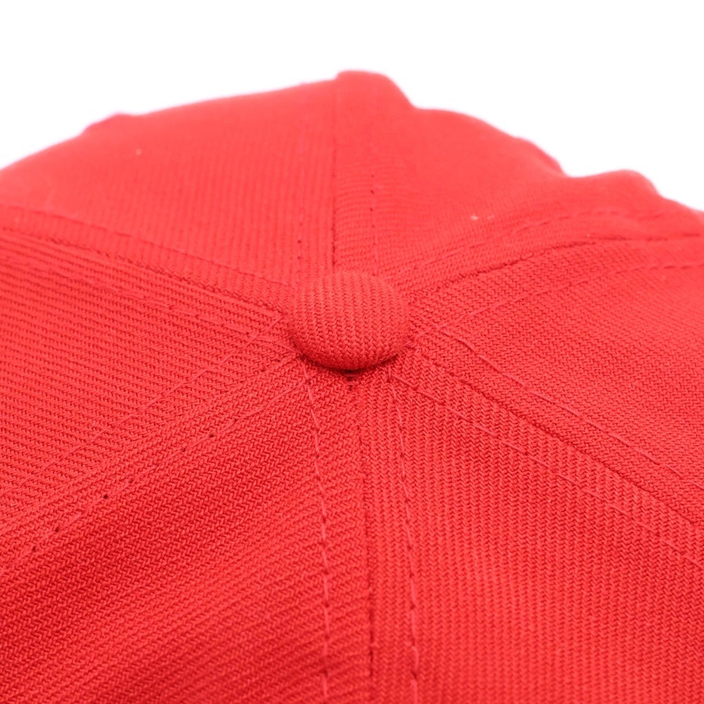 SUPREME(シュプリーム) 24SS ×NEW ERA MLB Teams Box Logo ニューエラ アトランタ ボックスロゴ ベースボールキャップ 帽子 レッド