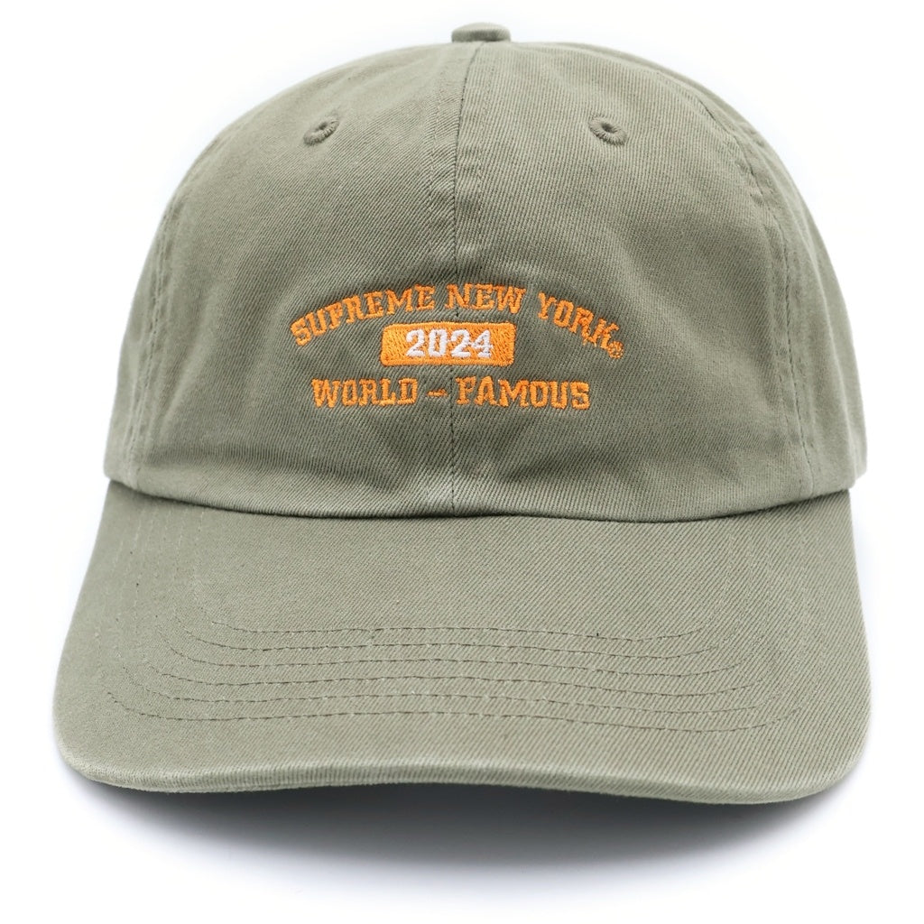 SUPREME(シュプリーム) 24SS New York Arc 6-Panel ニューヨーク アーチ 6パネル キャップ 帽子 カーキ