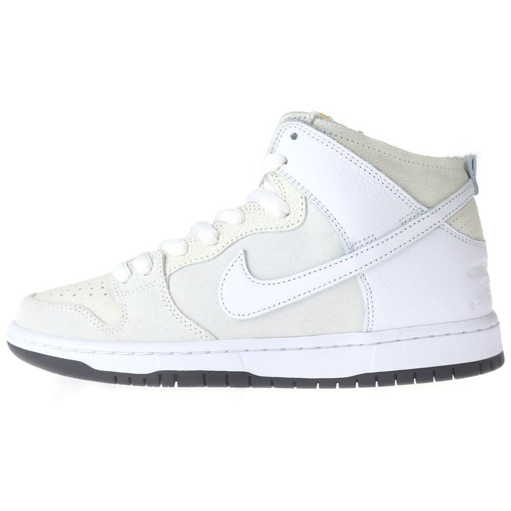 NIKE SB(ナイキエスビー) ×ANTIHERO DUNK HIGH QS WHITE アンタイヒーロー ダンク ハイカットスニーカー ホワイト US8.5/26.5cm HM5837-100
