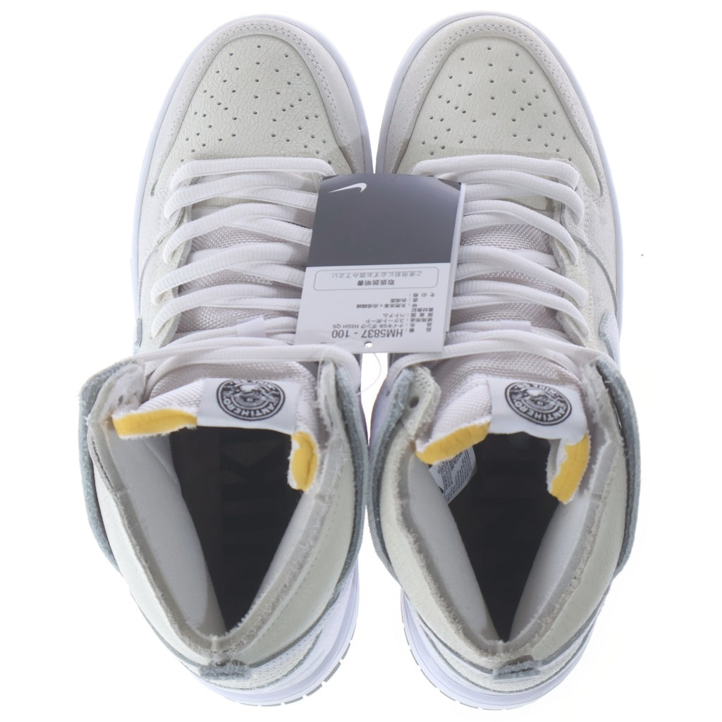 NIKE SB(ナイキエスビー) ×ANTIHERO DUNK HIGH QS WHITE アンタイヒーロー ダンク ハイカットスニーカー ホワイト US8.5/26.5cm HM5837-100