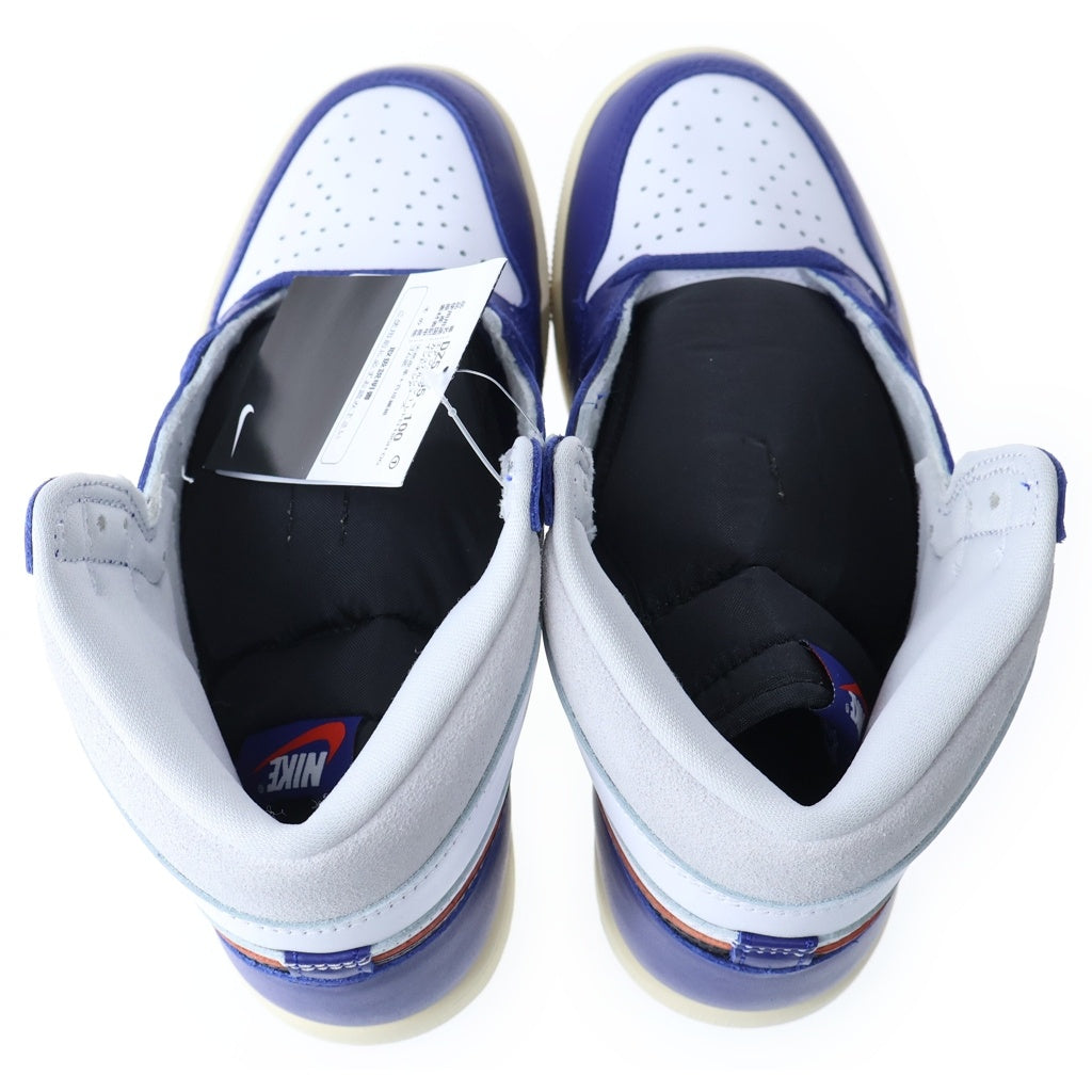 NIKE(ナイキ) AIR JORDAN 1 HIGH OG RARE AIR DEEP ROYAL BLUE DZ5485-100 エアジョーダン OG レア エアディープ ロイヤルブルー ハイカットスニーカー US8.5/26.5cm