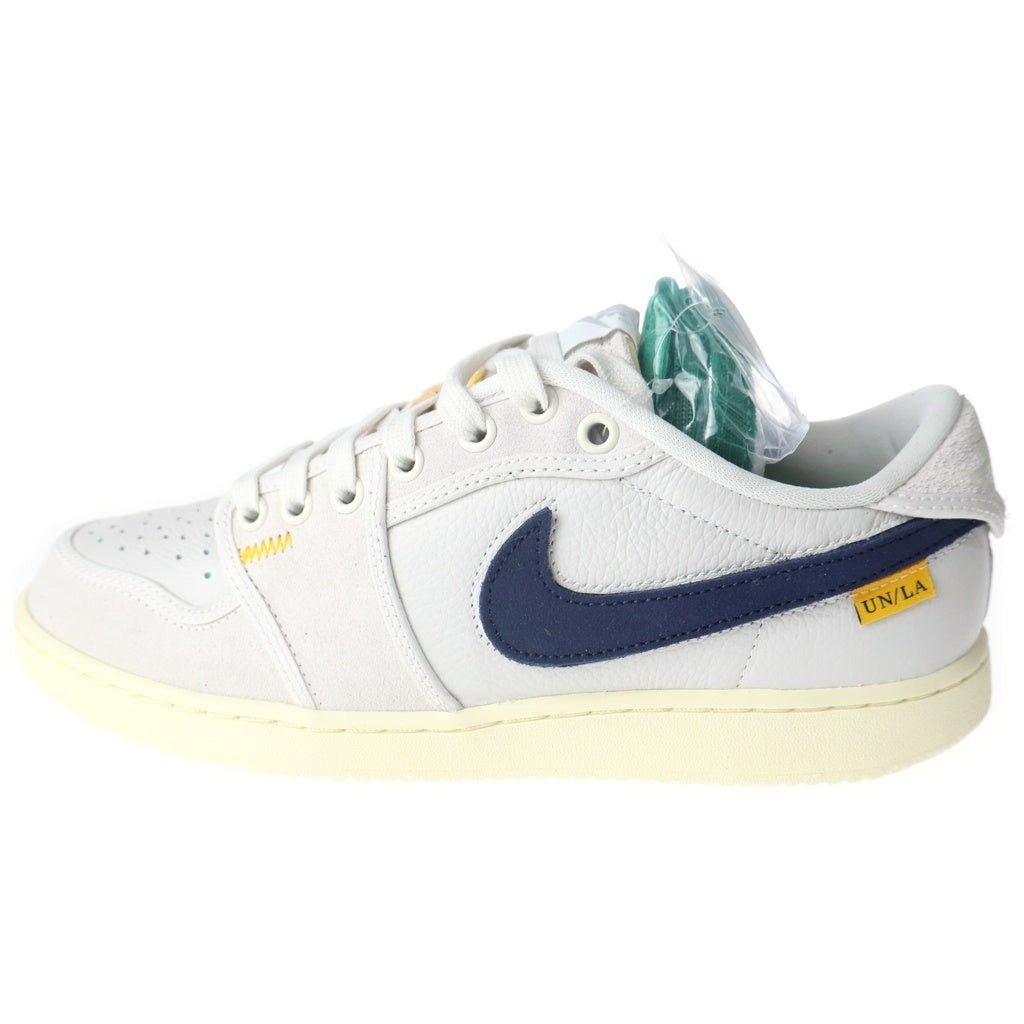 NIKE(ナイキ) ×UNION AIR JORDAN 1 LOW KO SAIL LEATHER DZ4864-100 ユニオン エアジョーダン1 ローカットスニーカー セイル アイボリー US8.5/26.5cm