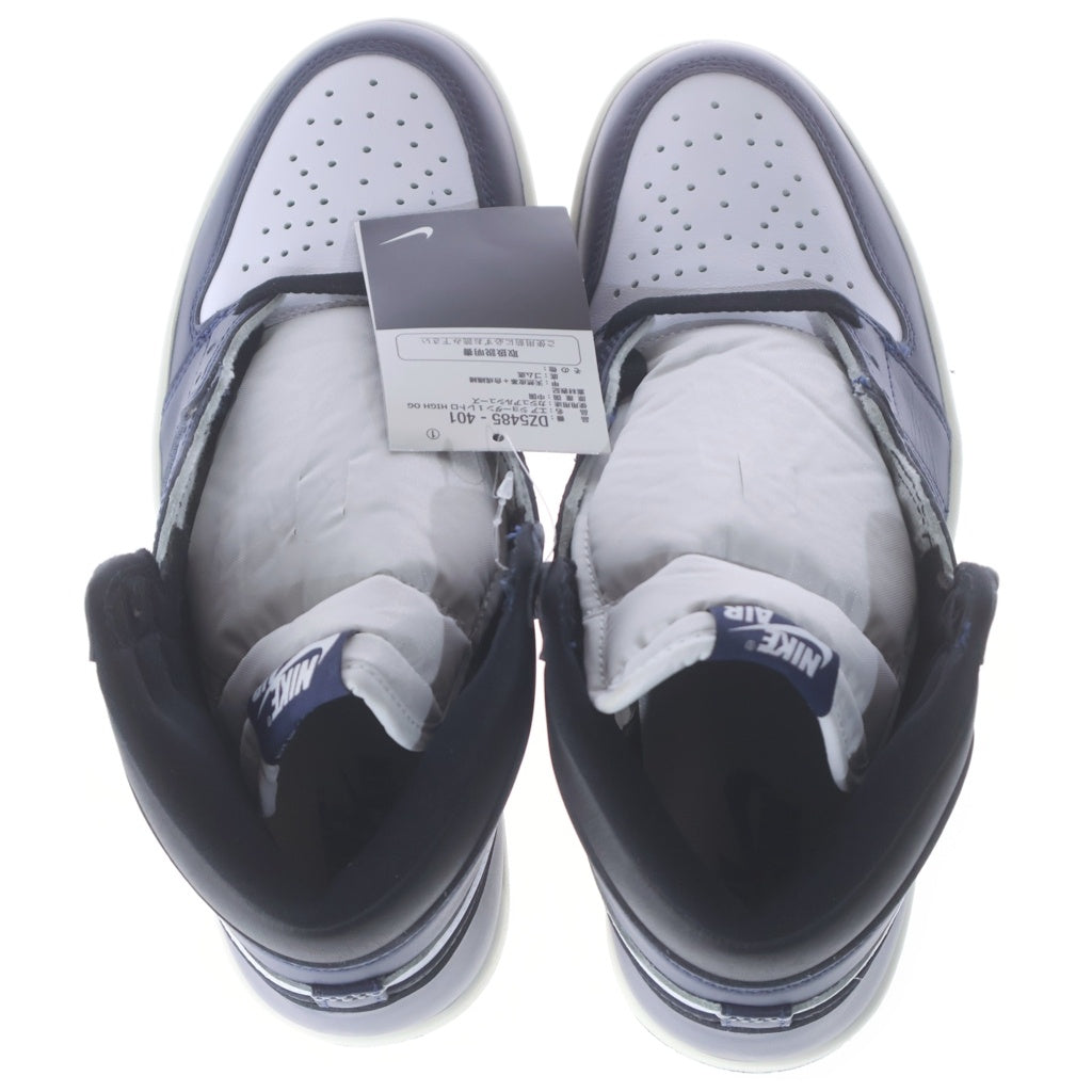 NIKE(ナイキ) AIR JORDAN 1 Retro High OG ハイカットスニーカー ネイビー US8.5/26.5cm DZ5485-041