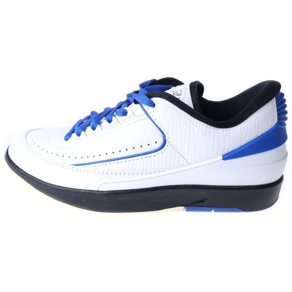 NIKE(ナイキ) WMNS AIR JORDAN 2 RETRO LOW VARSITY ROYAL DX4401-104 ウィメンズ エアジョーダン2 レトロ バーシティロイヤル ローカットスニーカー ホワイト US10/27cm