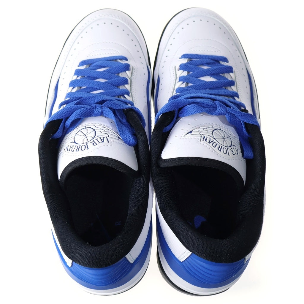 NIKE(ナイキ) WMNS AIR JORDAN 2 RETRO LOW VARSITY ROYAL DX4401-104 ウィメンズ エアジョーダン2 レトロ バーシティロイヤル ローカットスニーカー ホワイト US10/27cm