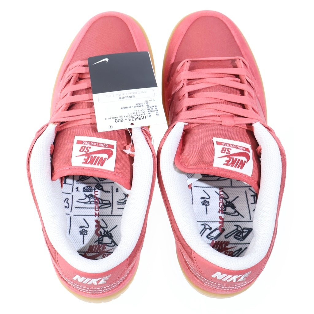NIKE SB(ナイキエスビー) DUNK LOW ADOBE ダンク アドビ ローカットスニーカー ピンク US8.5/26.5cm DV5429-600