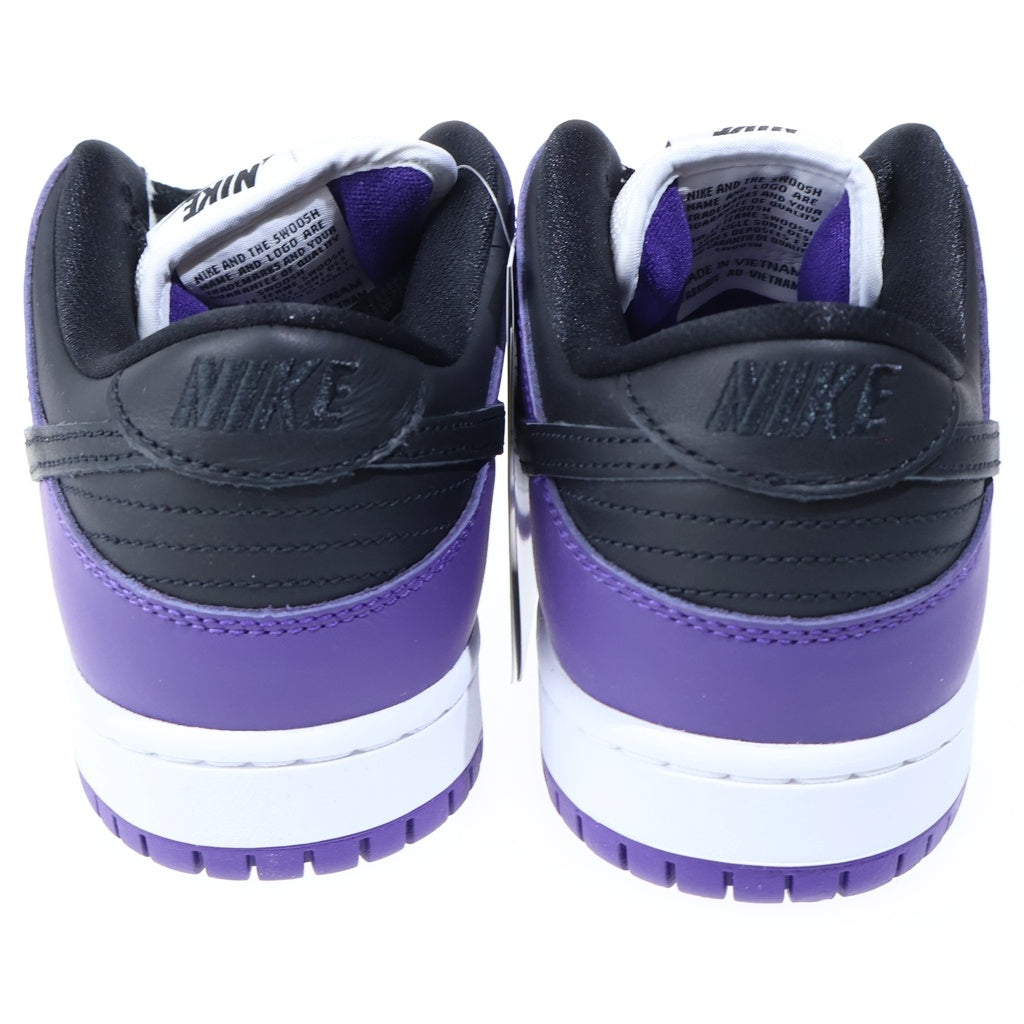 NIKE SB(ナイキエスビー) DUNK LOW RED PLUM ダンク レッドプラム ローカットスニーカー ブラック/パープル US9/27cm BQ6817-501