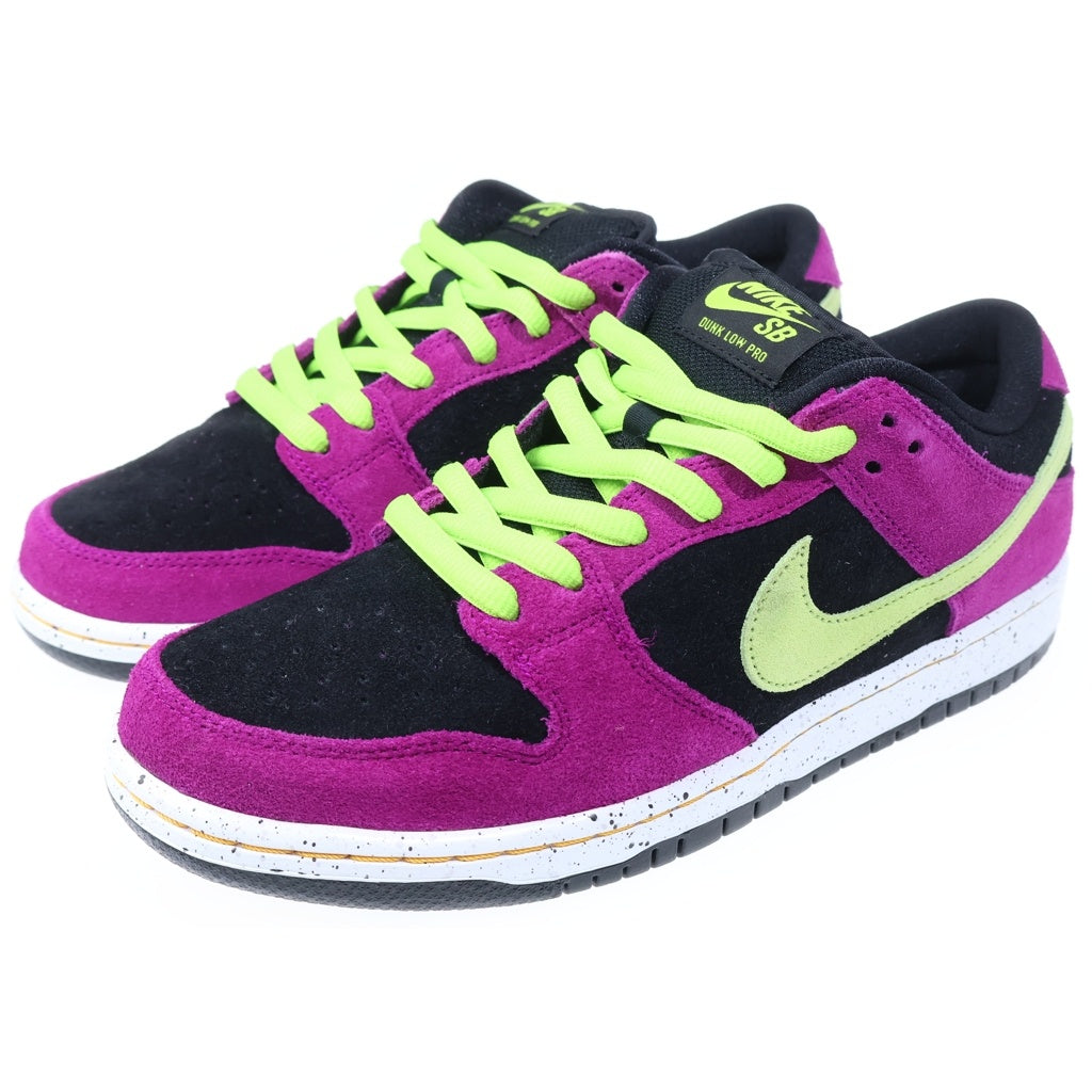 NIKE SB(ナイキエスビー) DUNK LOW PRO COURT PURPLE ダンク プロ コートパープル ローカットスニーカー パープル/ブラック/ホワイト US8.5/26.5cm BQ6817-500