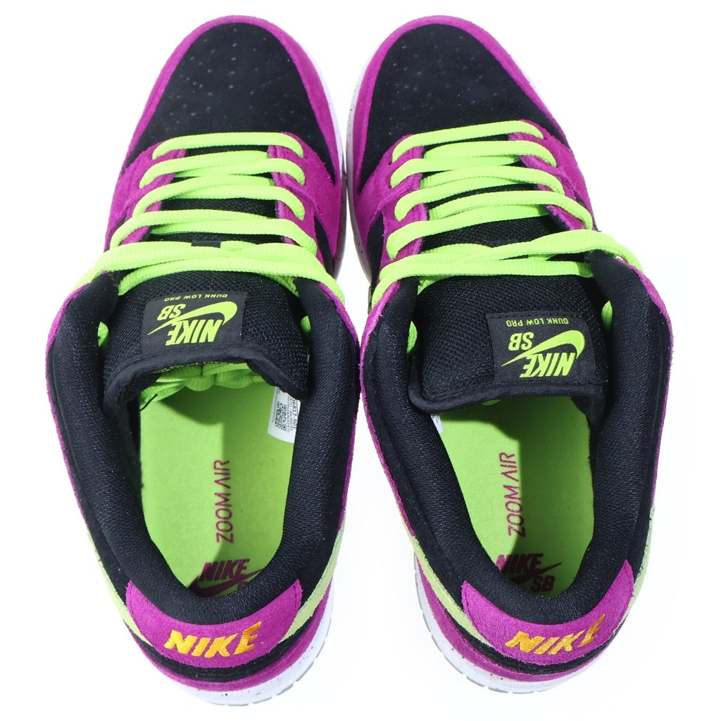 NIKE SB(ナイキエスビー) DUNK LOW PRO COURT PURPLE ダンク プロ コートパープル ローカットスニーカー パープル/ブラック/ホワイト US8.5/26.5cm BQ6817-500