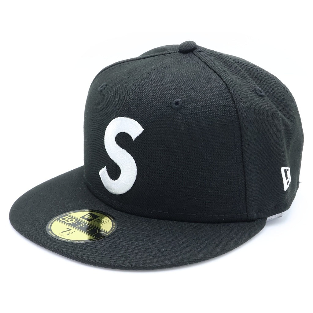 SUPREME(シュプリーム) 24AW Screw Ball S Logo NEW ERA 59FIFTY ベースボールキャップ 帽子 ブラック
