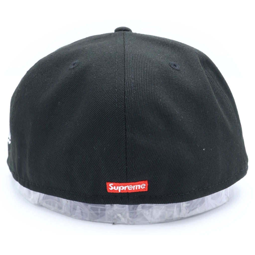 SUPREME(シュプリーム) 24AW Screw Ball S Logo NEW ERA 59FIFTY ベースボールキャップ 帽子 ブラック