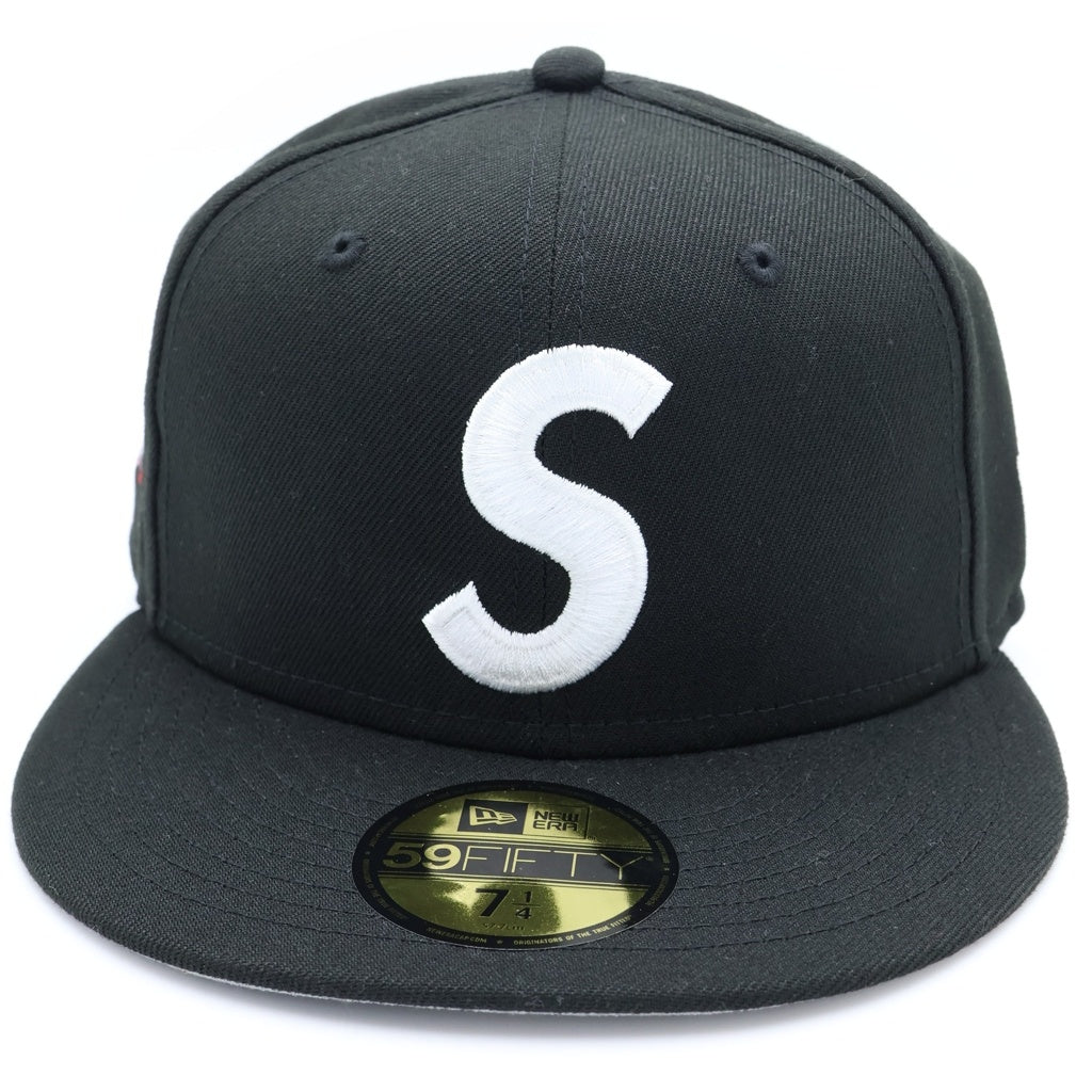 SUPREME(シュプリーム) 24AW Screw Ball S Logo NEW ERA 59FIFTY ベースボールキャップ 帽子 ブラック
