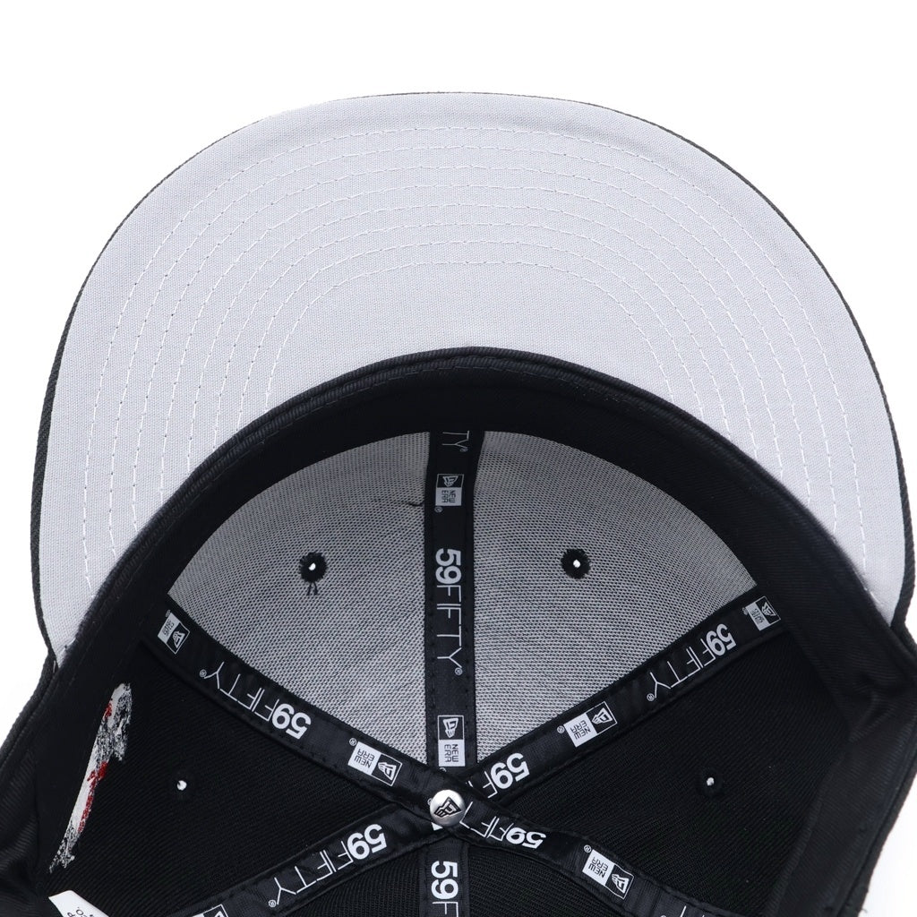 SUPREME(シュプリーム) 24AW Screw Ball S Logo NEW ERA 59FIFTY ベースボールキャップ 帽子 ブラック