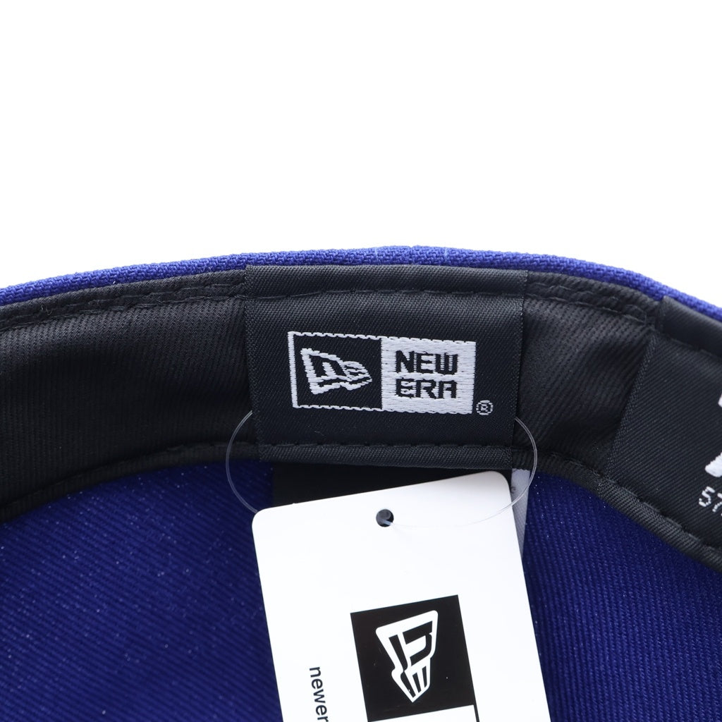 SAINT MICHAEL(セントマイケル) 24SS BORN SAINT BR CAP BLUE ボーン セント フロント刺繍 ベースボールキャップ 帽子 ブルー SM-YS8-0000-C14