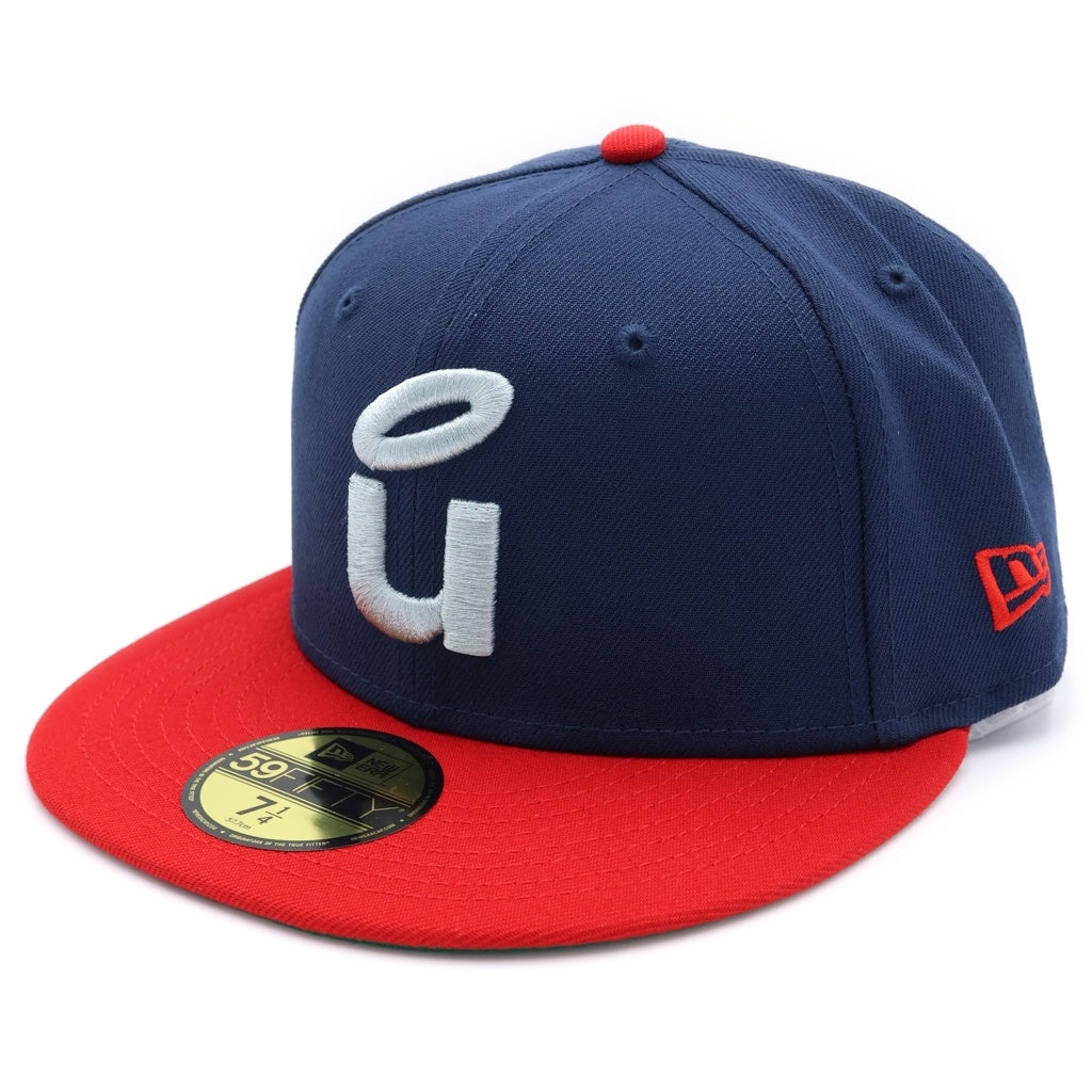 NEW ERA(ニューエラ) ×UNION U Halo Cap ユニオン Uハロ ベースボールキャップ ネイビー/レッド