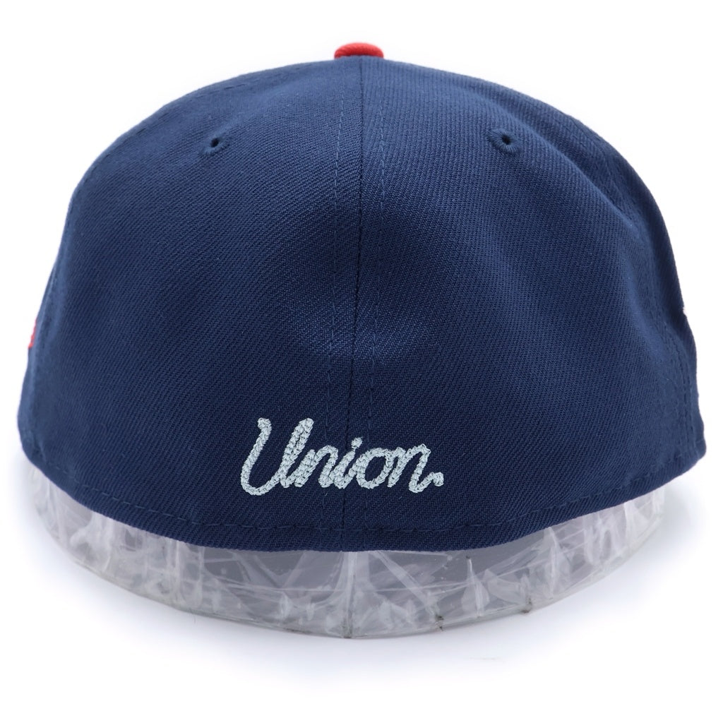 NEW ERA(ニューエラ) ×UNION U Halo Cap ユニオン Uハロ ベースボールキャップ ネイビー/レッド
