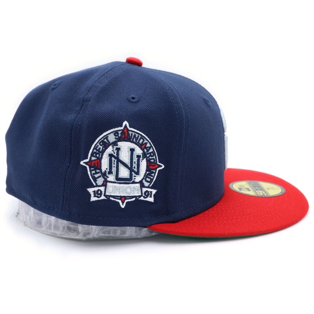 NEW ERA(ニューエラ) ×UNION U Halo Cap ユニオン Uハロ ベースボールキャップ ネイビー/レッド