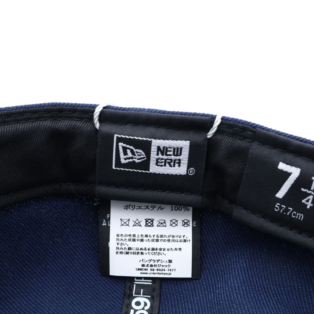 NEW ERA(ニューエラ) ×UNION U Halo Cap ユニオン Uハロ ベースボールキャップ ネイビー/レッド