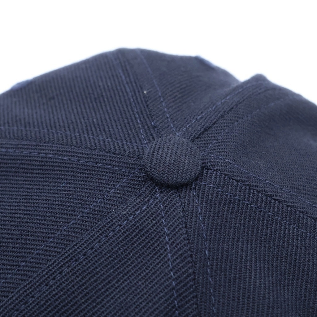 SUPREME(シュプリーム) 25SS WORLD FAMOUS S LOGO 6-PANEL ワールド フェイマス Sロゴ 6パネル キャップ 帽子 ネイビー