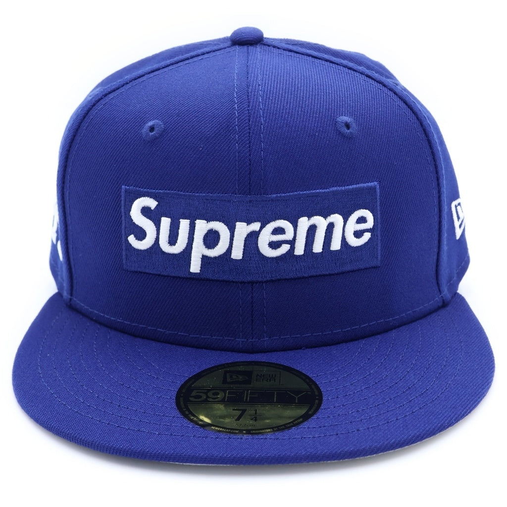 SUPREME(シュプリーム) 24SS ×NEW ERA MLB Teams Box Logo ニューエラ ボックスロゴ ベースボールキャップ 帽子 ブルー