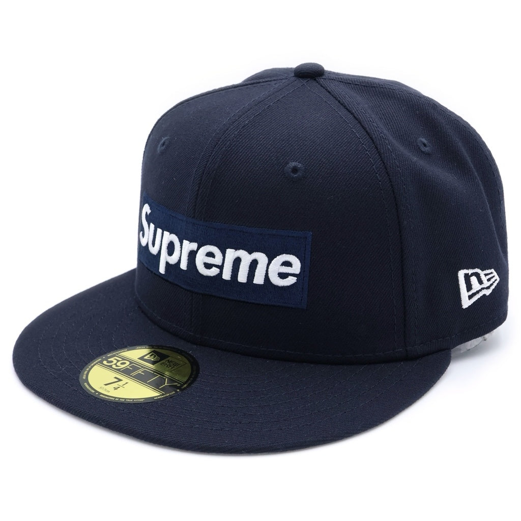 SUPREME(シュプリーム) 24SS ×NEW ERA MLB Teams Box Logo ニューエラ ボックスロゴ ベースボールキャップ 帽子 ネイビー
