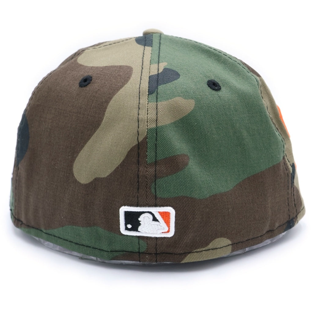 SUPREME(シュプリーム) 24SS ×NEW ERA MLB Teams Box Logo Woodland Camo ニューエラ ボックスロゴ カモフラ ベースボールキャップ 帽子 カーキ
