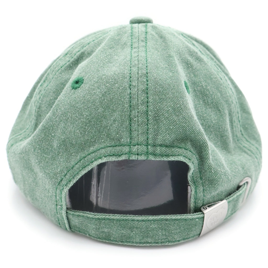 HUMAN MADE(ヒューマンメイド) 24SS 6 PANEL CAP 6パネル ハートロゴ刺繍 ベースボールキャップ 帽子 グリーン HM27GD011