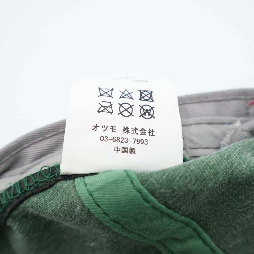 HUMAN MADE(ヒューマンメイド) 24SS 6 PANEL CAP 6パネル ハートロゴ刺繍 ベースボールキャップ 帽子 グリーン HM27GD011