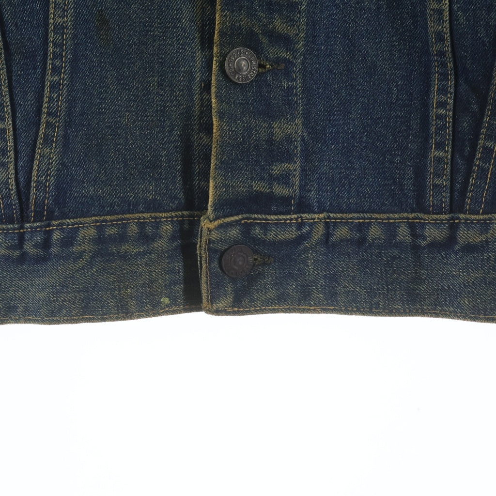 Levi's(リーバイス) 60s VINTAGE 557 ボタン裏O刻印 3rd BIGE 両面タブ 均等V デニムジャケット インディゴ