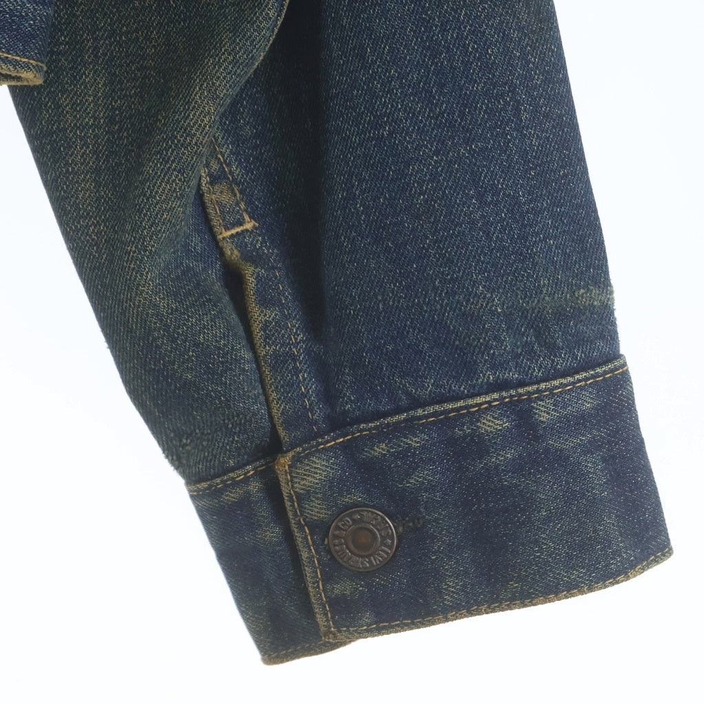 Levi's(リーバイス) 60s VINTAGE 557 ボタン裏O刻印 3rd BIGE 両面タブ 均等V デニムジャケット インディゴ