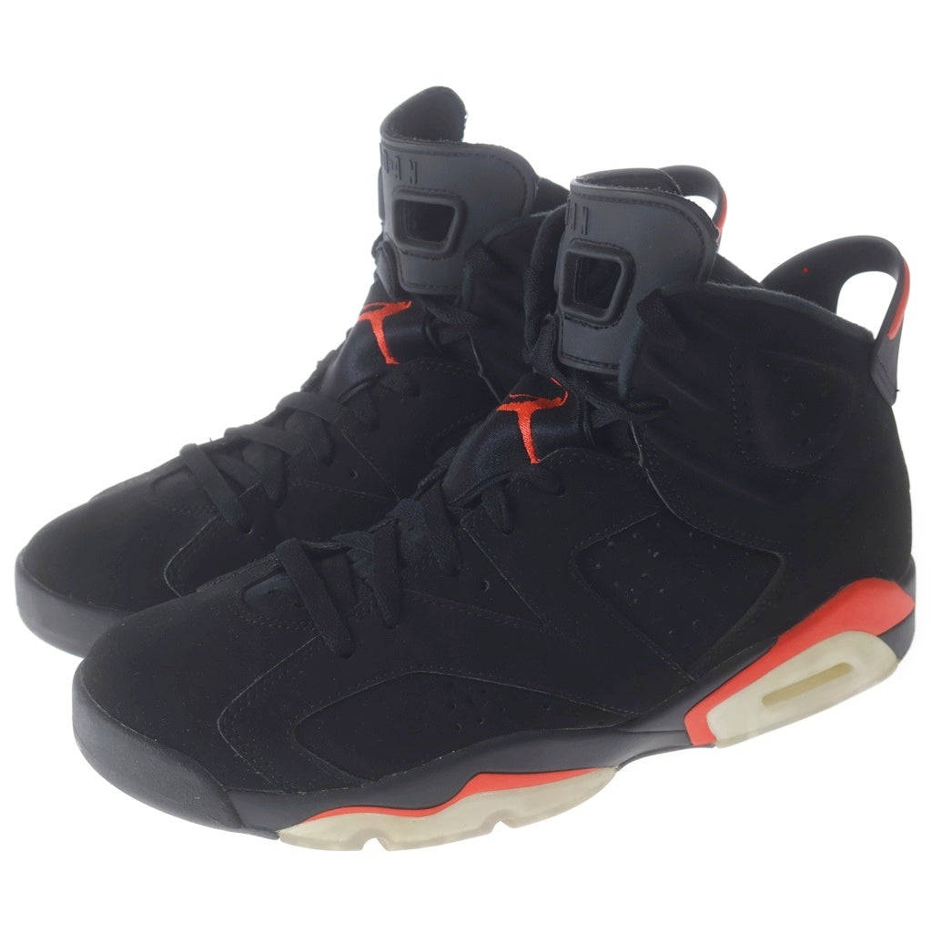 NIKE(ナイキ) AIR JORDAN 6 RETRO OG BLACK INFRARED 384664-060 エアジョーダン6 ブラックインフラレッド ハイカットスニーカー ブラック/レッド US10.5/28.5cm