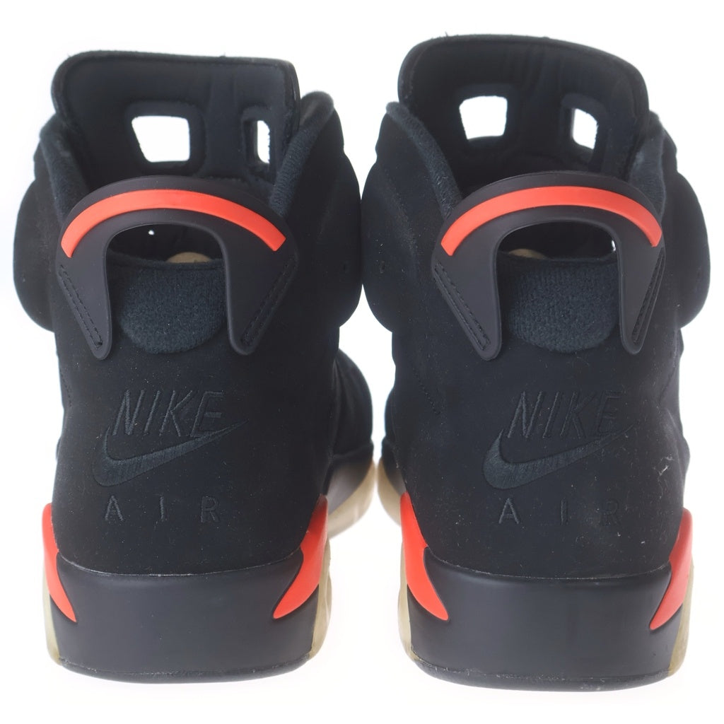 NIKE(ナイキ) AIR JORDAN 6 RETRO OG BLACK INFRARED 384664-060 エアジョーダン6 ブラックインフラレッド ハイカットスニーカー ブラック/レッド US10.5/28.5cm